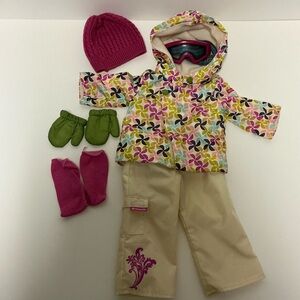 American Girl Doll Retired Snowboard Outfit